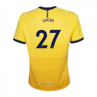 Maglia Tottenham Hotspur Giocatore Lucas Terza 2020 2021